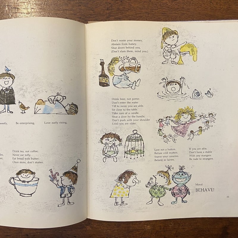 The Golden Book of Fun and Nonsense（1970年初版）」A