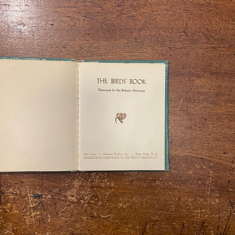「THE BIRDS' BOOK（1942年）」Ida Bohatta（イーダ・ボハッタ）