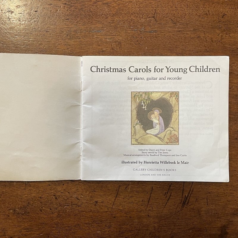 Christmas Carols for Young Children」Henriette