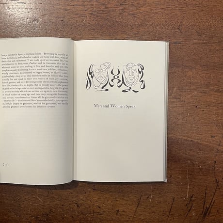「Poems of Robert Browning」Robert Galster（ドローイング）