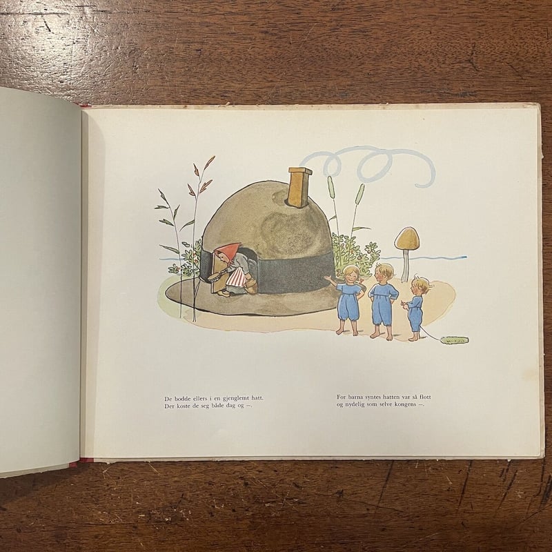 NISSENE I HATTEN（1950年頃）」Elsa Beskow（エルサ・ベスコフ）