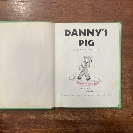 「DANNY'S PIG（1960年）」Janice May Udry　Mariana