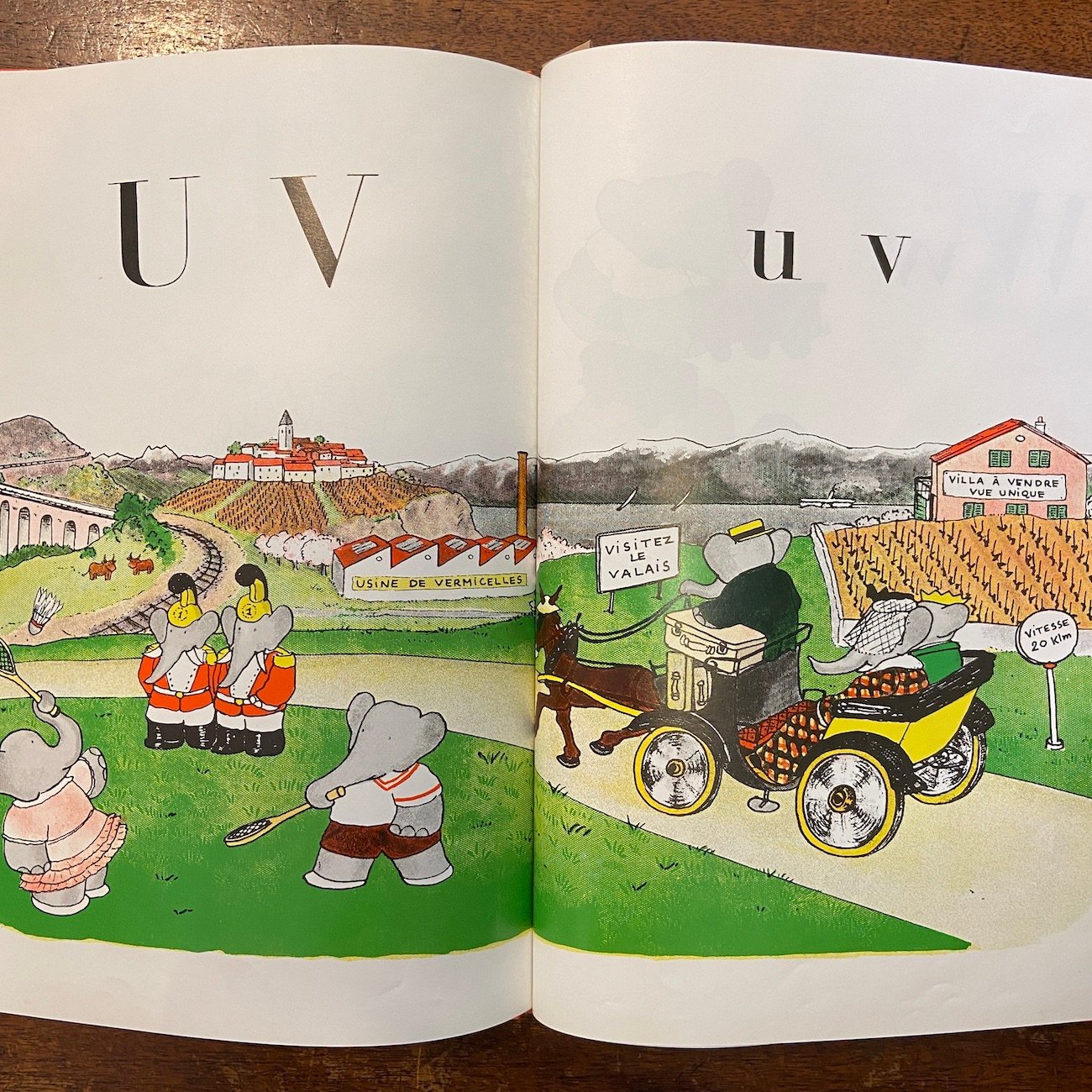 ABC de Babar」Jean de Brunhoff（ジャン・ド・ブリュノフ） | F