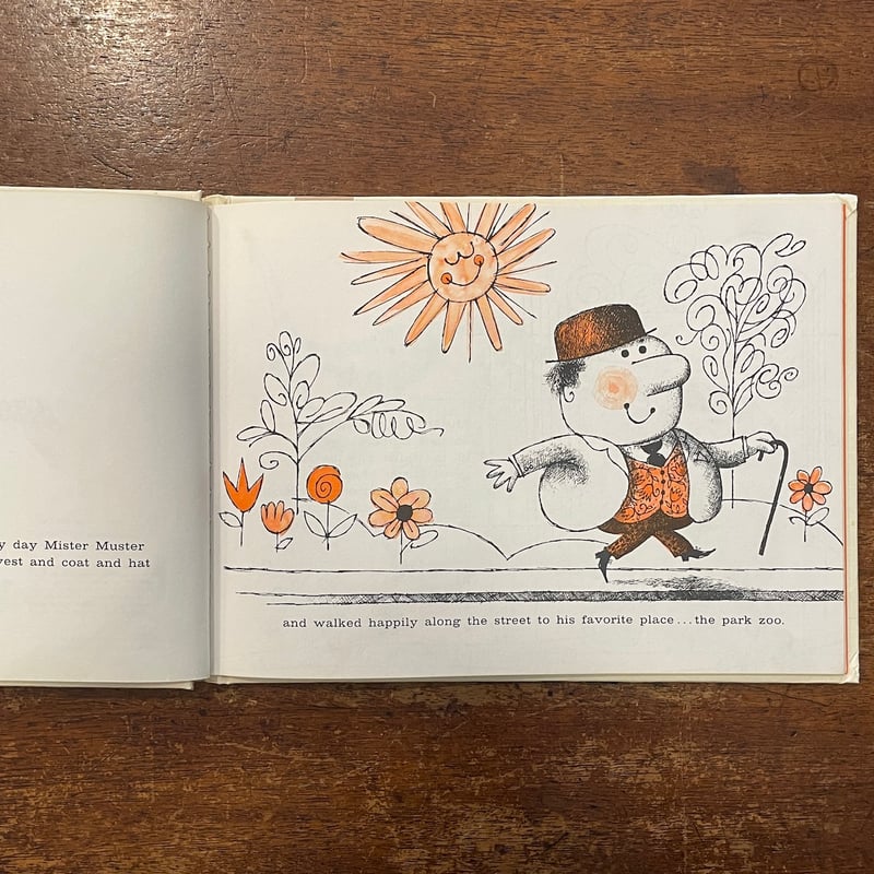 A ZOO FOR MISTER MUSTER」Arnold Lobel（アーノルド・ローベ