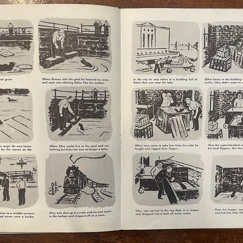 OLEY：THE SEA MONSTER（1956年）」Marie Hall Ets（マリー