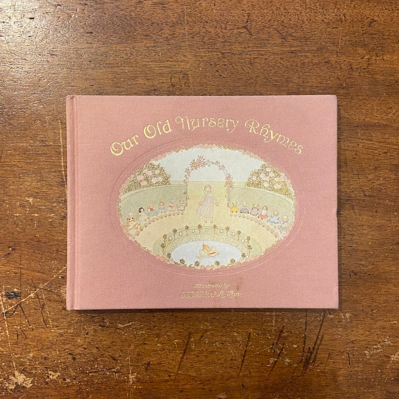 ウィルビークルメール絵本挿絵の額装品アンティーク