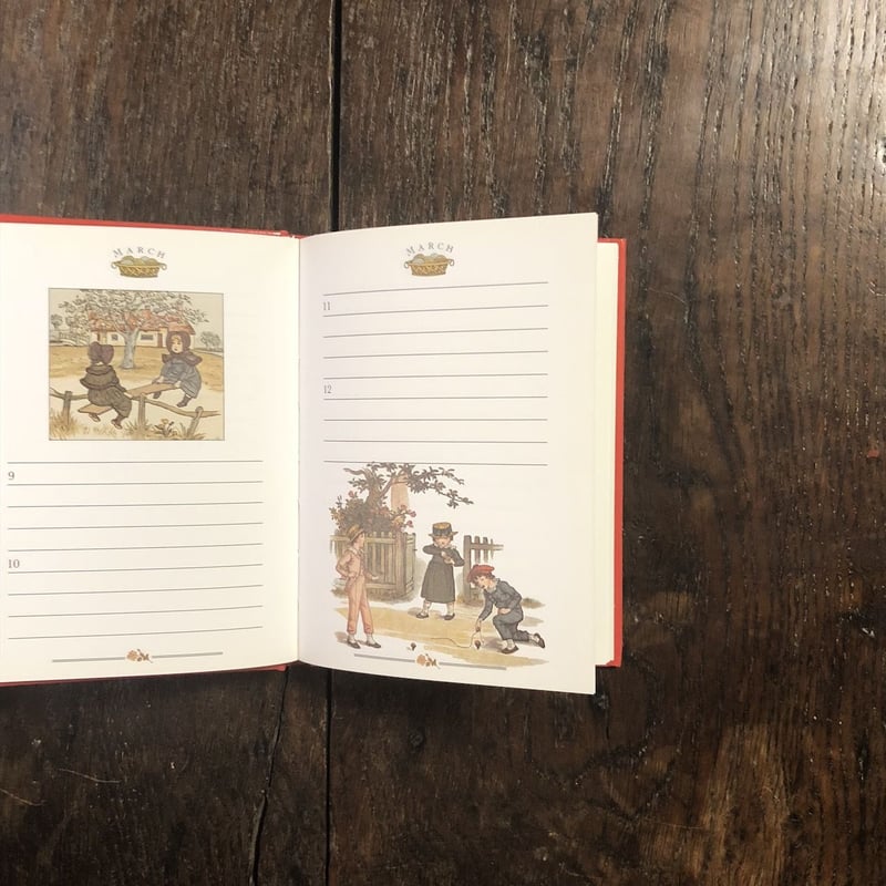 BIRTHDAY BOOK」Kate Greenaway（ケイト・グリーナウェイ） | Fr