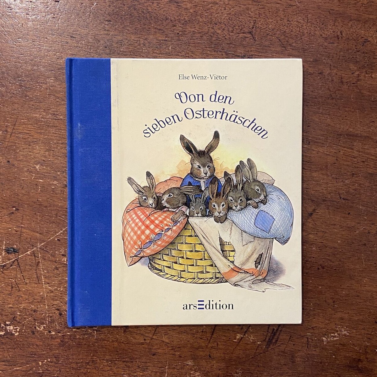 1点のみ❣️ Wörthersee ヴェルターゼー：逸話絵本 Von Den Sieben Osterhaschen」Elsa Wenz-Vietor（エ