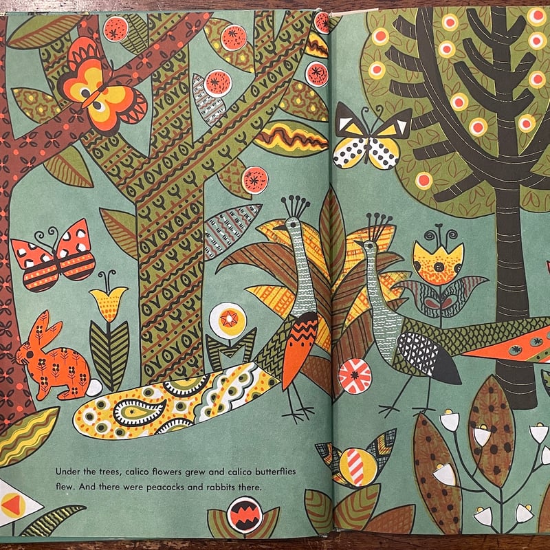 THE CALICO JUNGLE（1965年）」Dahlov Ipcar（ダーロフ・イプカ