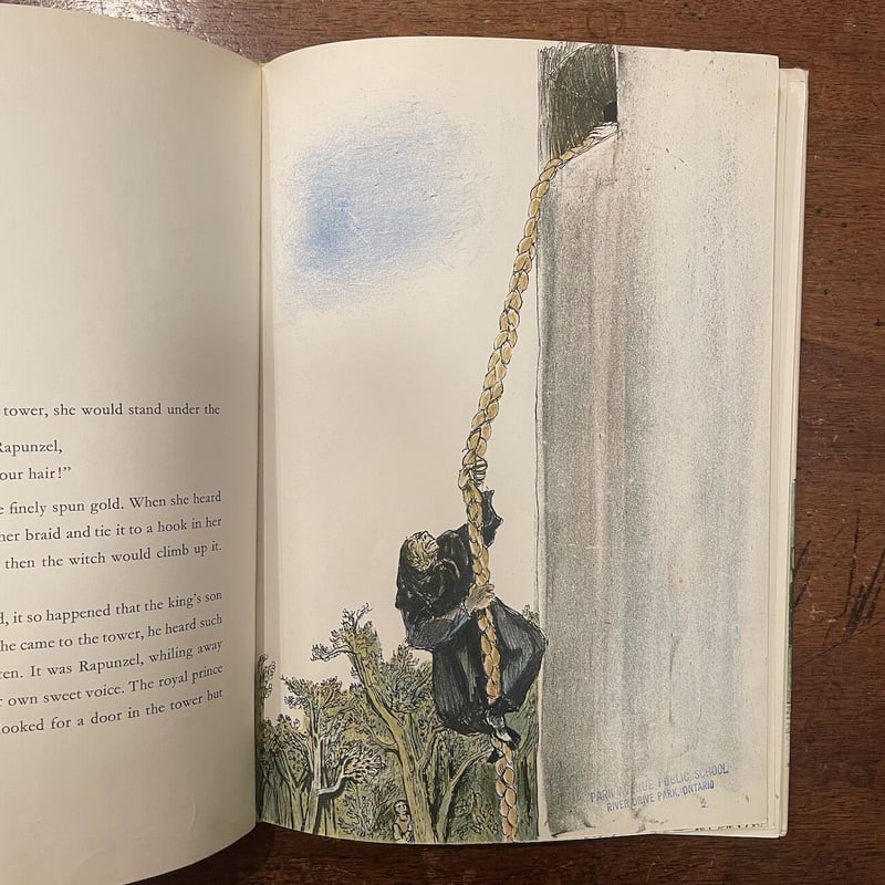 RAPUNZEL（1967年版）」Felix Hoffmann（フェリクス・ホフマン） |