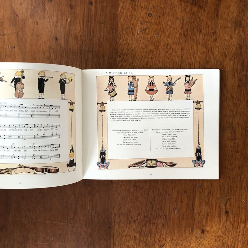 Vieilles chansons et rondes」M. B. de Monvel（ブー