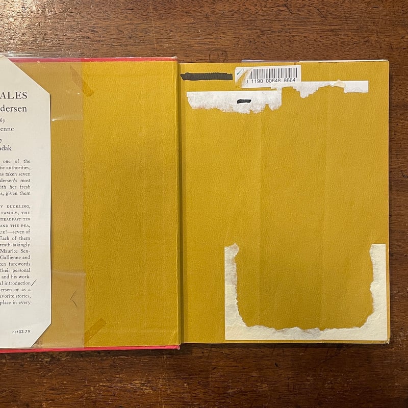 Seven Tales」H.C. Andersen Maurice Sendak（モーリス・