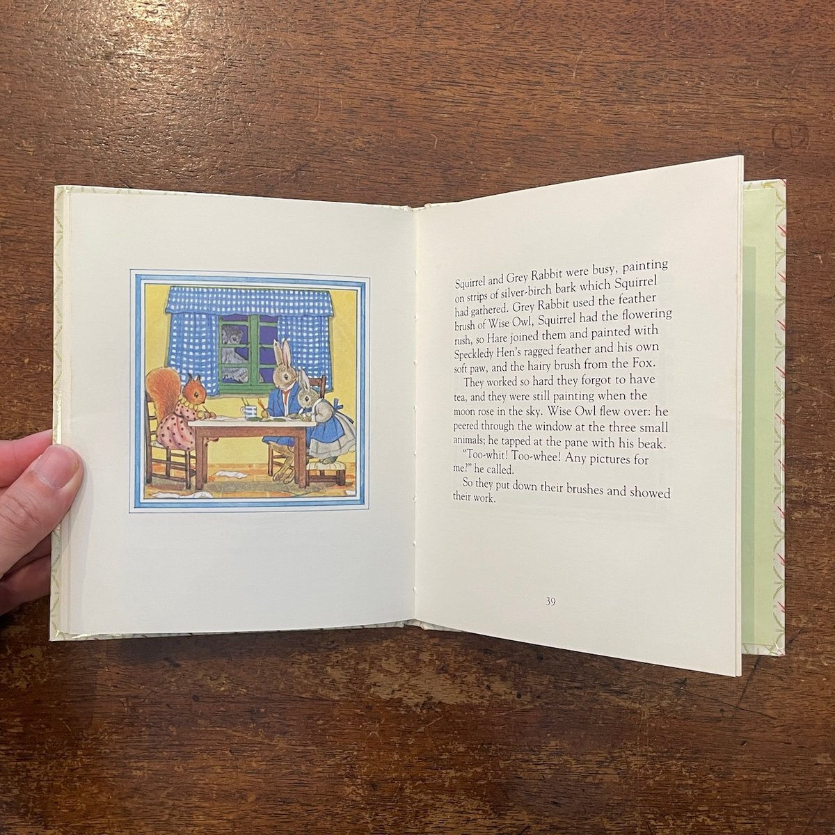 Little Grey Rabbit's Paint-Box」Alison Uttley M