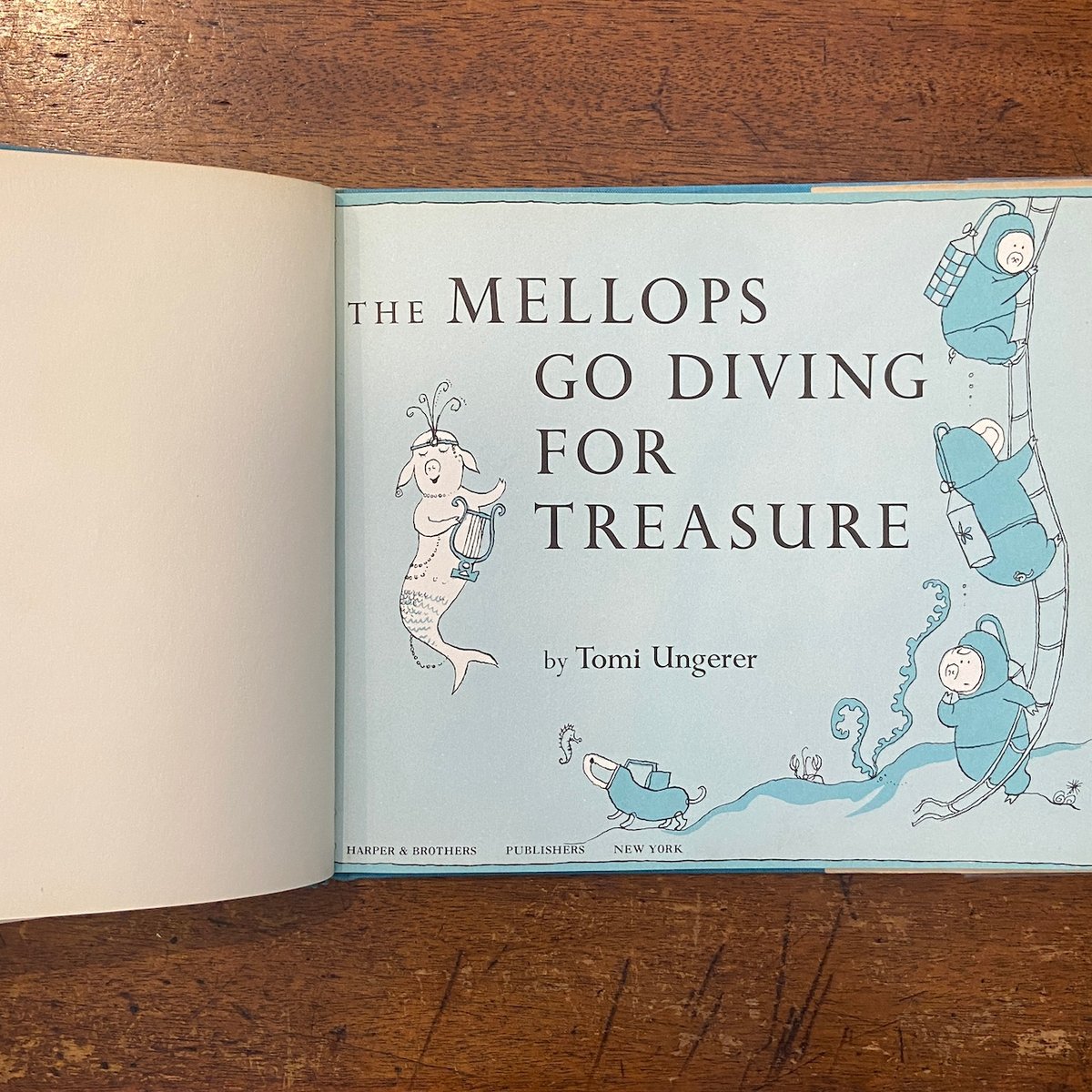 THE MELLOPS GO DIVING FOR TREASURE（1957年）」Tomi