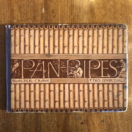 「PANPIPES（1883年／多色木版）」Walter Crane（ウォルター・クレイン）