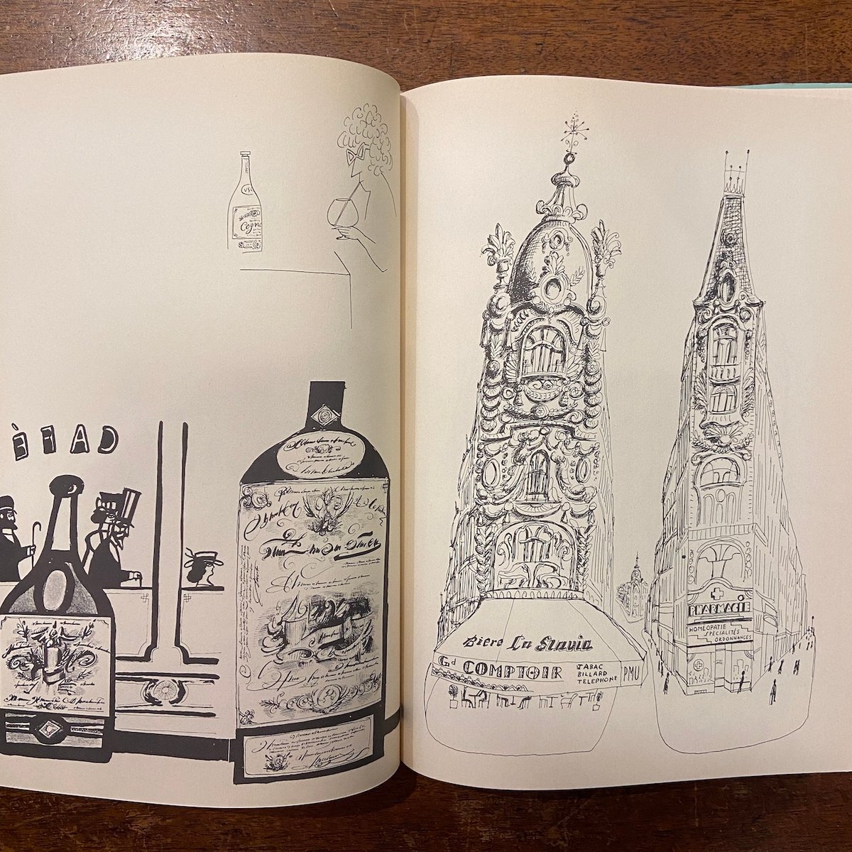STEINBERG'S PASSEPORT」Saul Steinberg（ソール・スタインバ