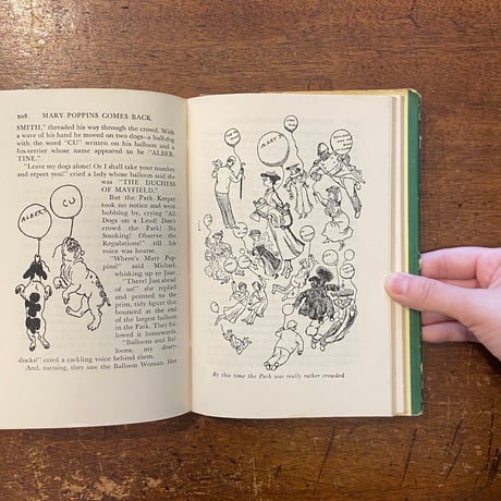 「Mary Poppins Comes Back」P. L. Travers　Mary Shepard