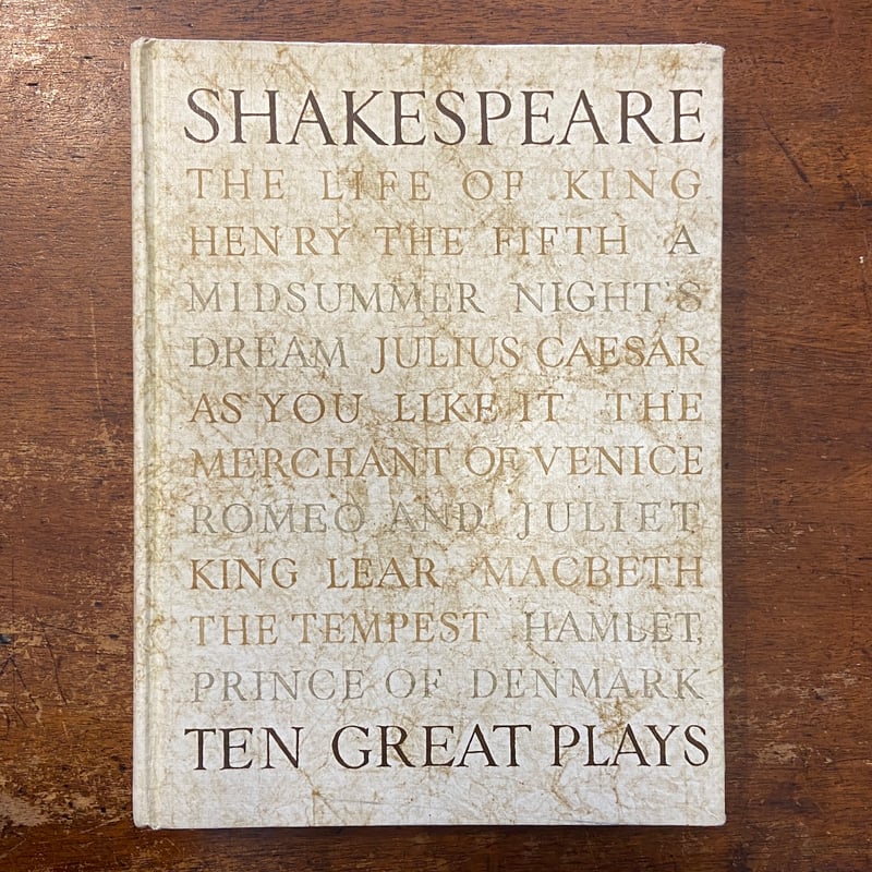 TEN GREAT PLAYS」Shakespeare（シェイクスピア） Alice & M
