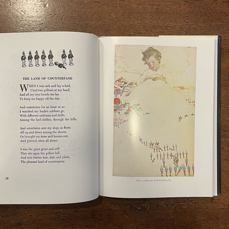 「A CHILD'S GARDEN OF VERSES」R. L. Stevenson　Jessie Willcox Smith