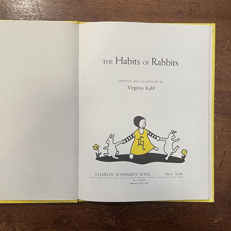 The Habits of Rabbits」Virginia Kahl（ヴァージニア・カール