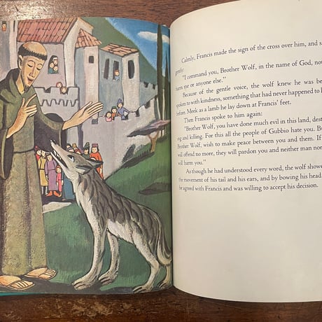 「Saint Francis and the Animals」Leo Politi（レオ・ポリティ）