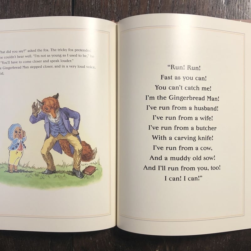 The Gingerbread Man（人形付き）」Jim Aylesworth Barba