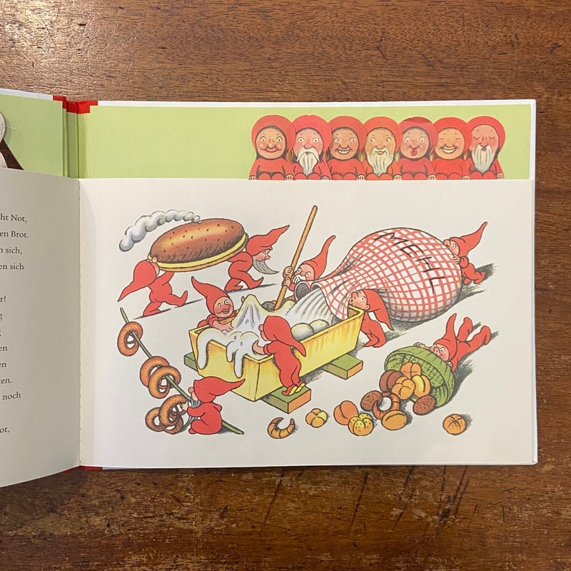 新品・希少本・『Die Heinzelmännchen』・ドイツ語絵本です。 Die Heinzelmannchen」August Kopisch Beatrice Br