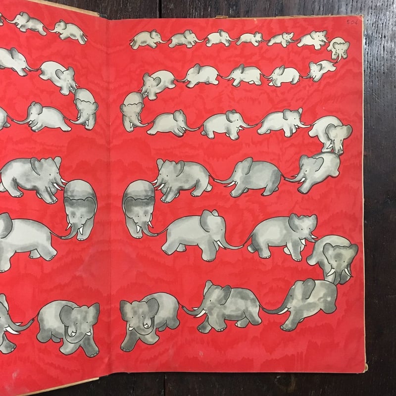 額装済/Babar A La/ジャン ド ブリュノフ ジャン・ド・ブリュノフ JEAN DE BRUNHOFF THE STORY OF BABAR