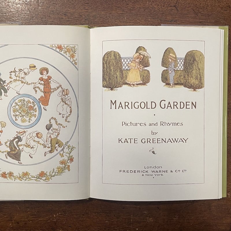 MARIGOLD GARDEN（1970年頃）」Kate Greenaway（ケイト・グリー