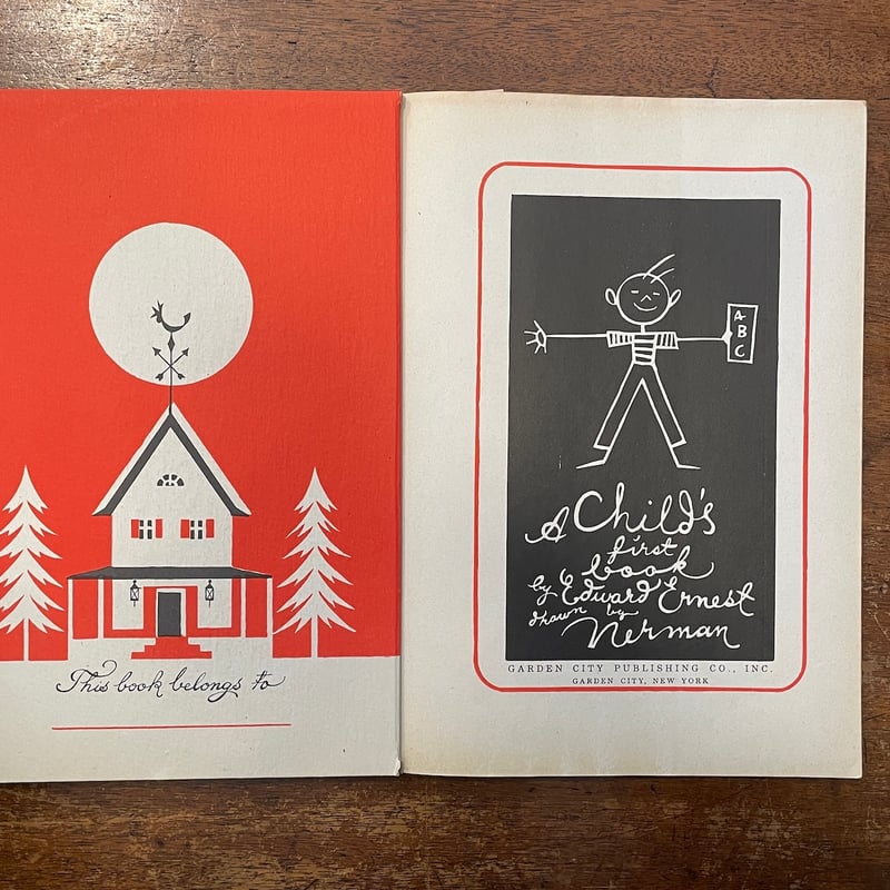 A CHILD'S FIRST BOOK（1945年版）」Edward Ernest Ner