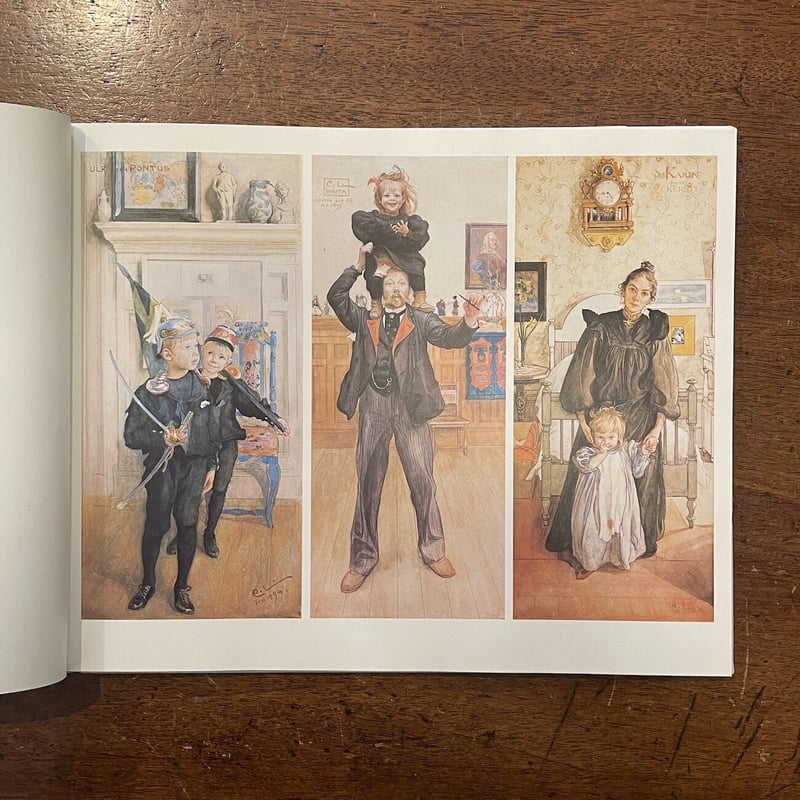 Carl Larsson：Funfzig Gemalde」Carl Larsson（カール・