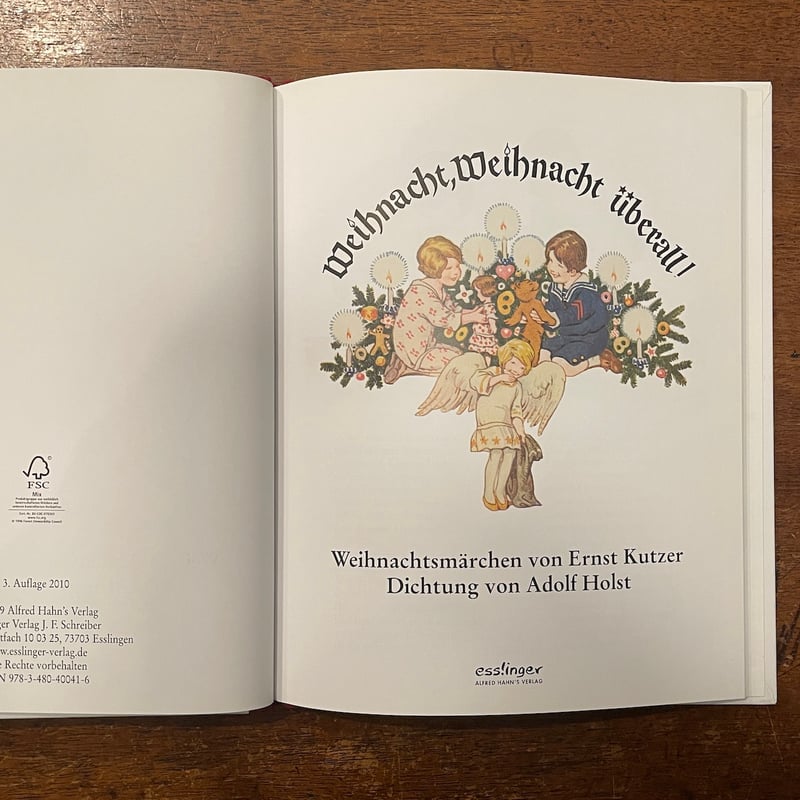 Weihnacht, Weihnacht uberall！」Adolf Holst Erns