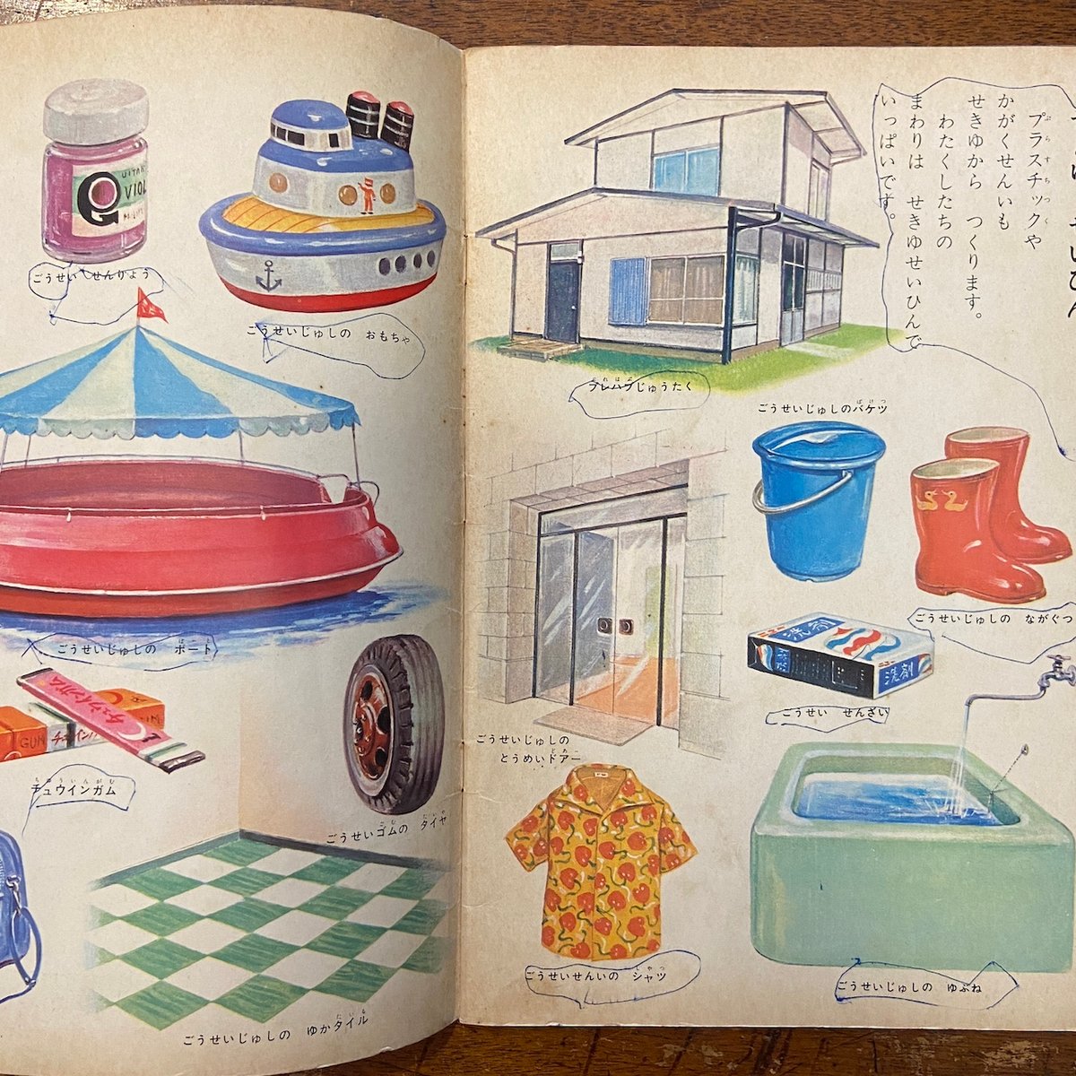 キンダーブック せきゆ 1966年2月号」武井武雄／水沢泱 他 | Frobergue 
