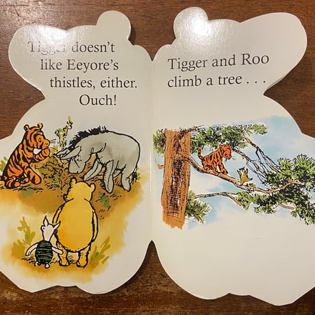 「Tigger」A. A. Milne（ミルン）　E. H. Shepard（シェパード）