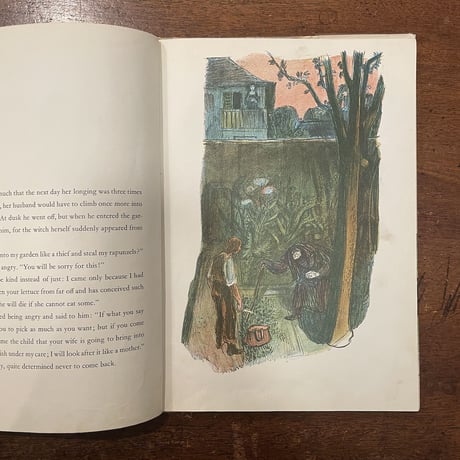 「RAPUNZEL（1967年版）」Felix Hoffmann（フェリクス・ホフマン）