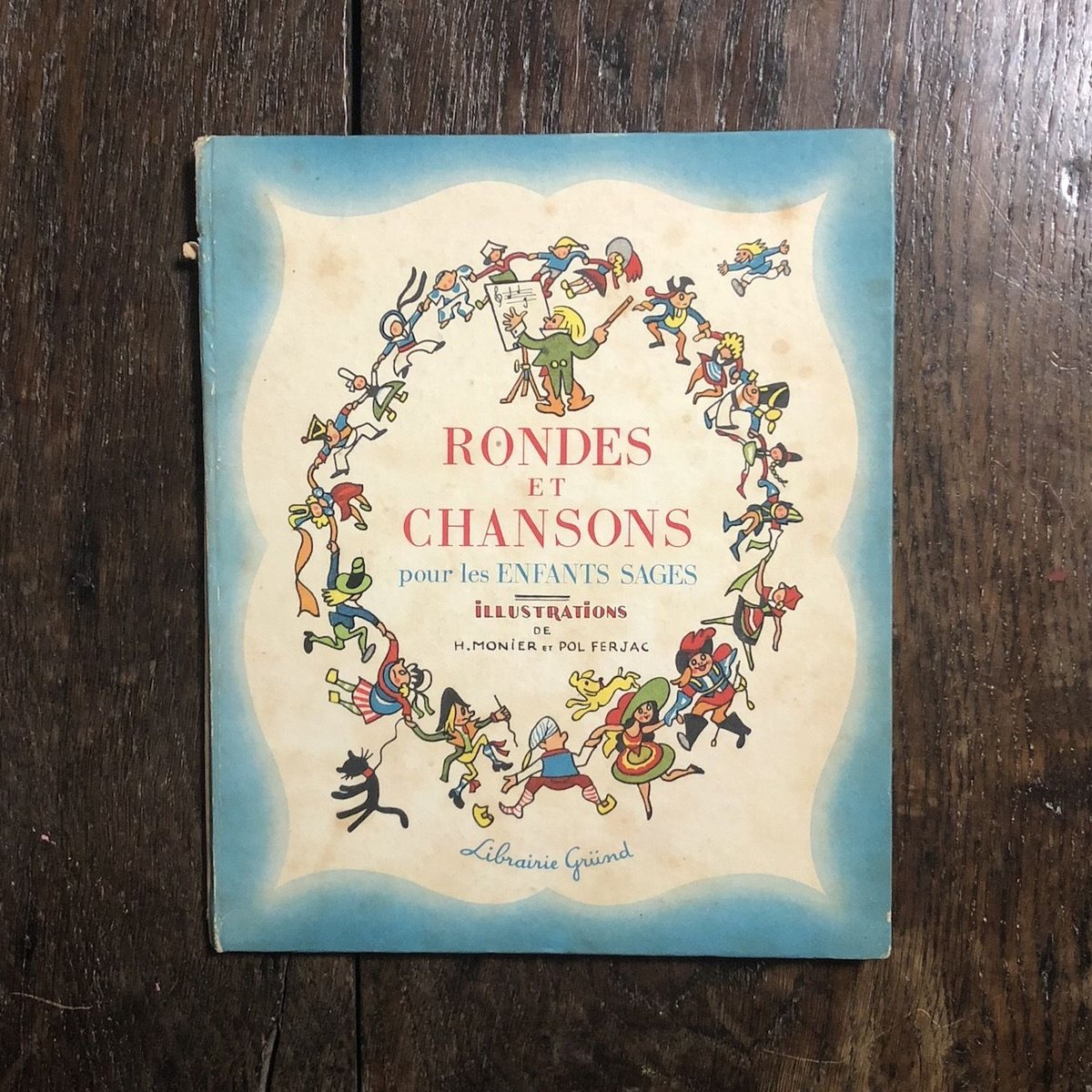 RONDE ET CHANSONS POUR LES ENFANTS SAGE（1941年刷