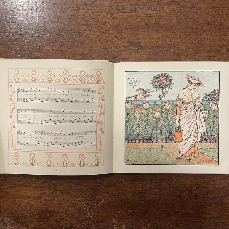 THE BABY'S OPERA（1930年頃）」Walter Crane（ウォルター・クレ