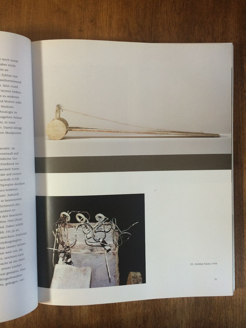 DIE SKULPTUR THE SCULPTURE」CY TWOMBLY サイ・トゥオンブ