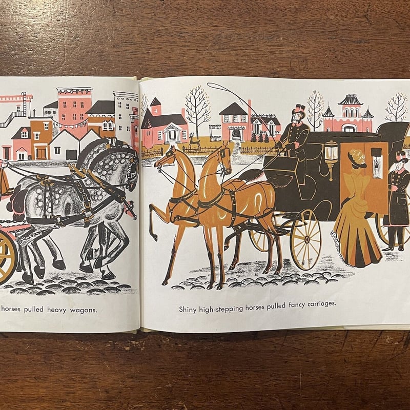 WORLD FULL OF HORSES」Dahlov Ipcar（ダーロフ・イプカー） |