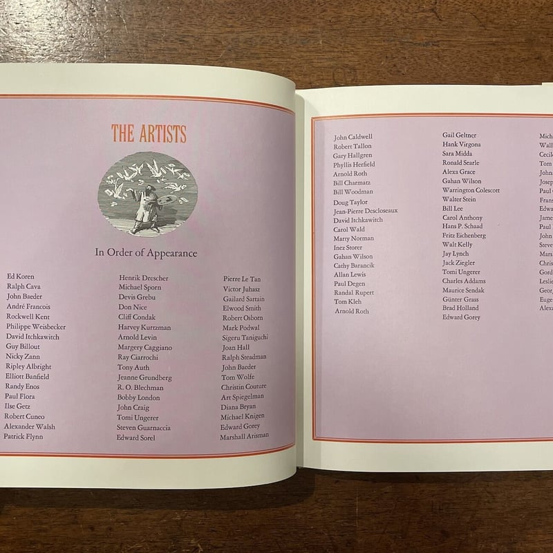 ARTISTS' CHRISTMAS CARDS」Tomi Ungerer Mauris S