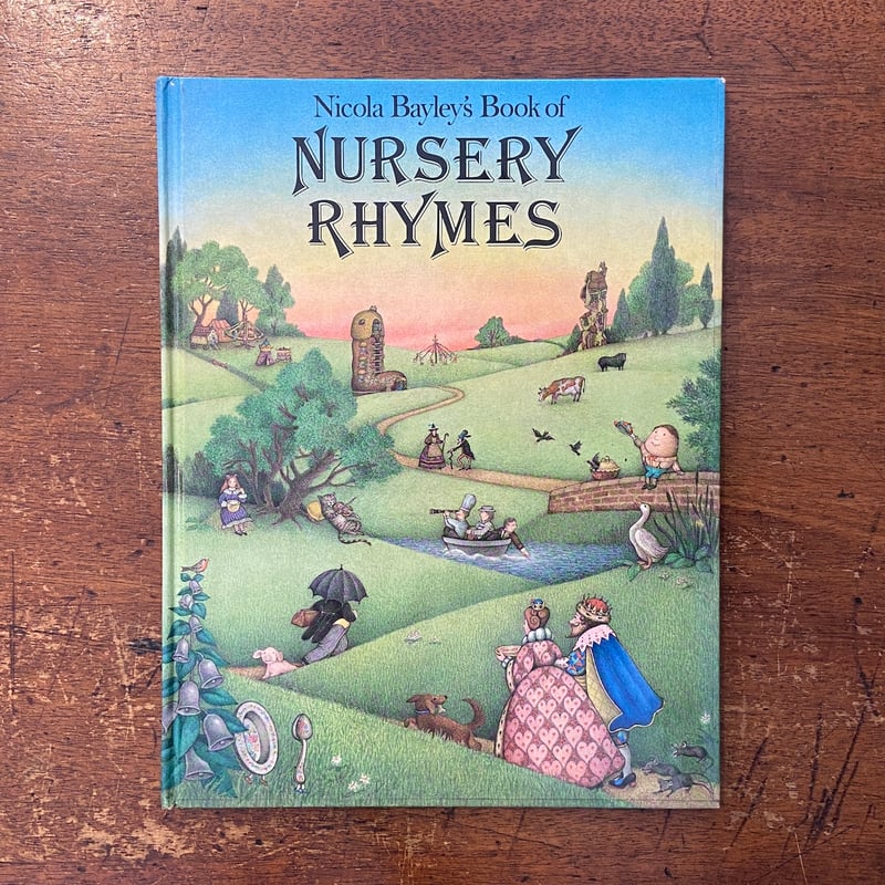 NURSERY RHYMES（1976年2刷）」Nicola Bayley（ニコラ・ベーリー