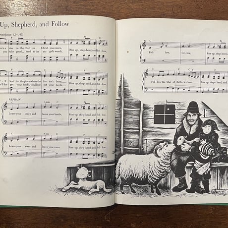 「American Folk Songs for Christmas」Ruth Crawford Seeger　Barbara Cooney（バーバラ・クーニー）