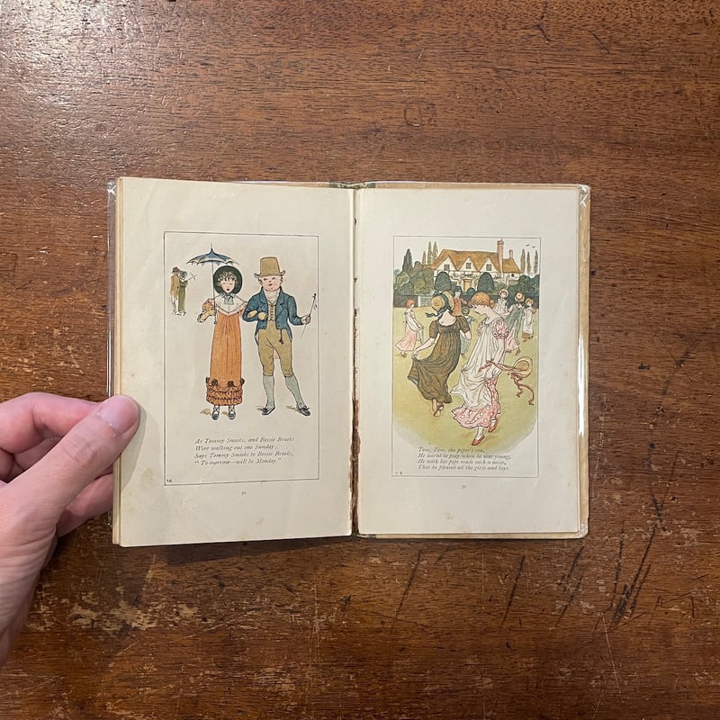 MOTHER GOOSE（1910年頃）」Kate Greenaway（ケイト・グリーナウェ