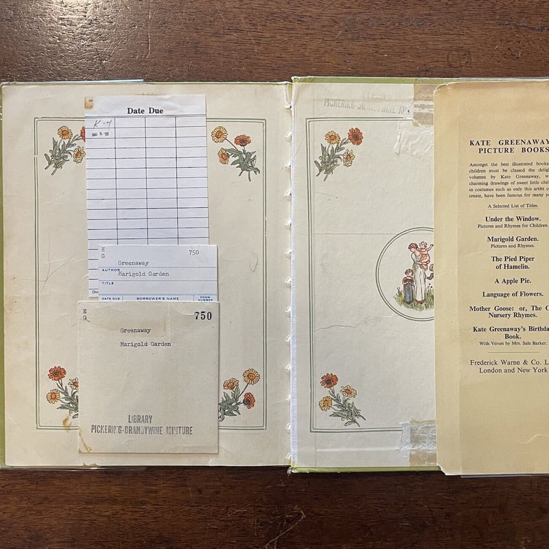 MARIGOLD GARDEN（1940's）」Kate Greenaway（ケイト・グリー