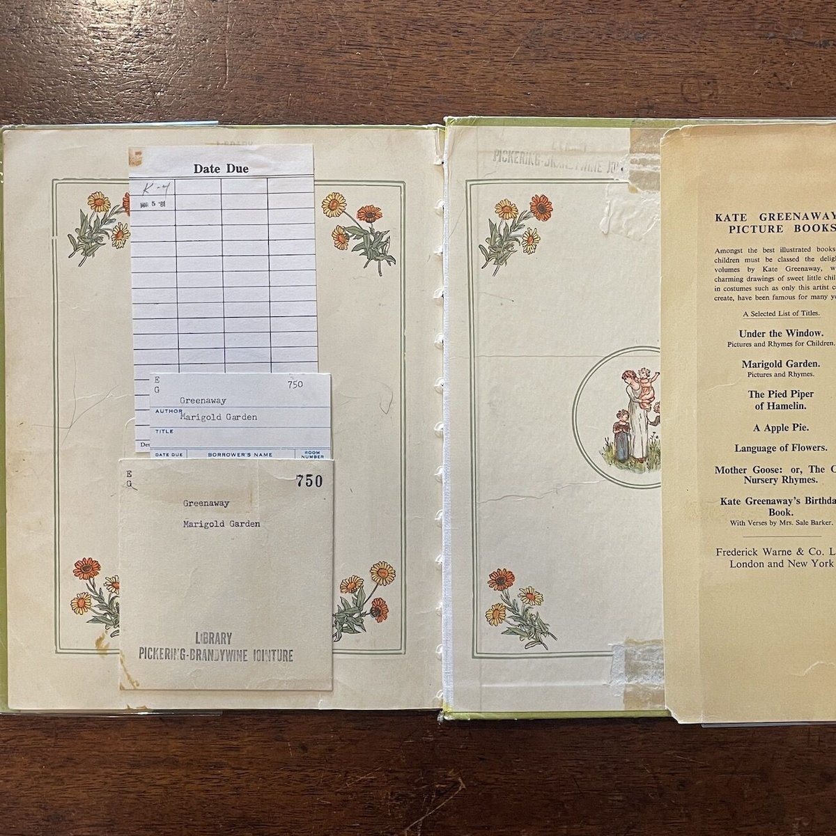 MARIGOLD GARDEN（1940's）」Kate Greenaway（ケイト・グリー