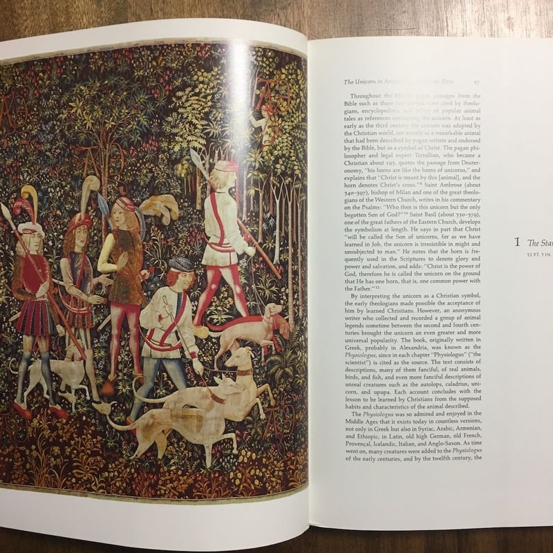 THE UNICORN TAPESTRIES（貴婦人と一角獣）」MARGARET B.FRE