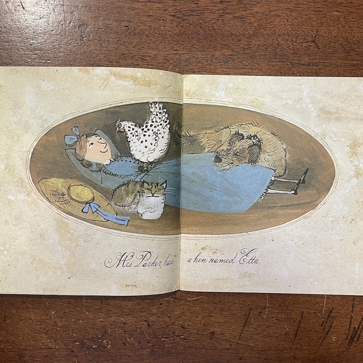 My Little Hen」Alice & Martin Provensen（プロヴェンセン
