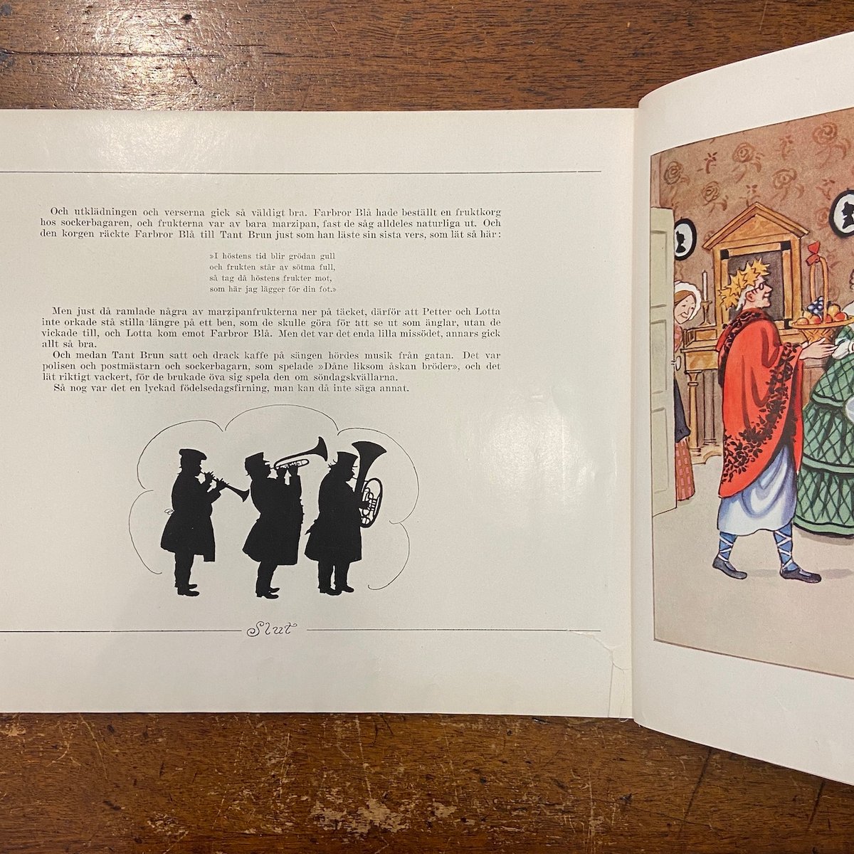 Tant Bruns Fodelsedag（1925年初版）」Elsa Beskow（エルサ
