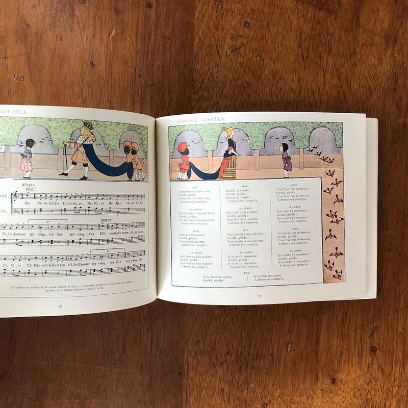 Vieilles chansons et rondes」M. B. de Monvel（ブー