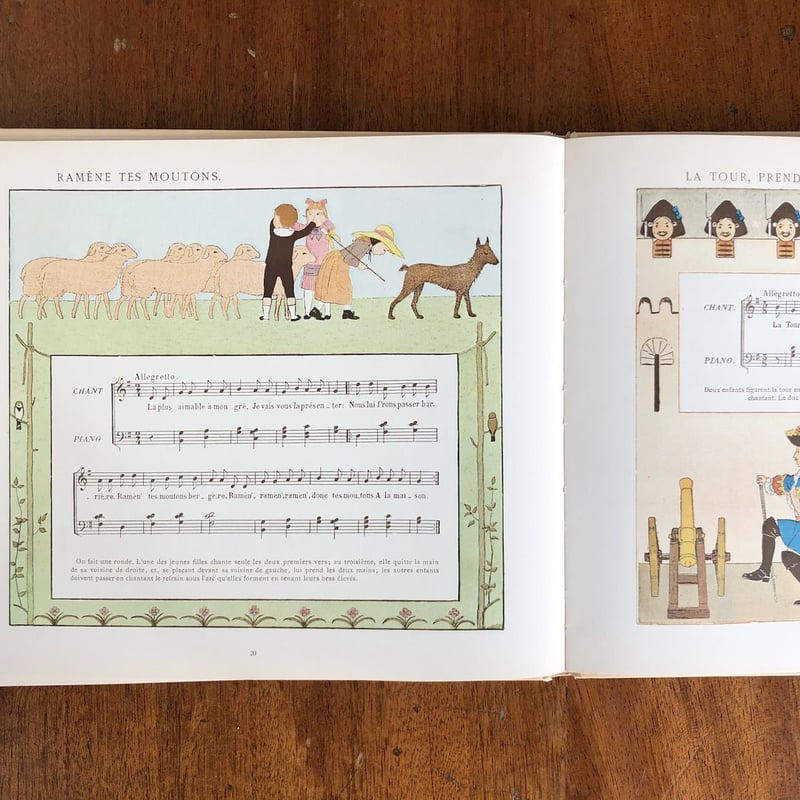 VIEILLES CHANSONS ET RONDES」M.Boutet de Monvel